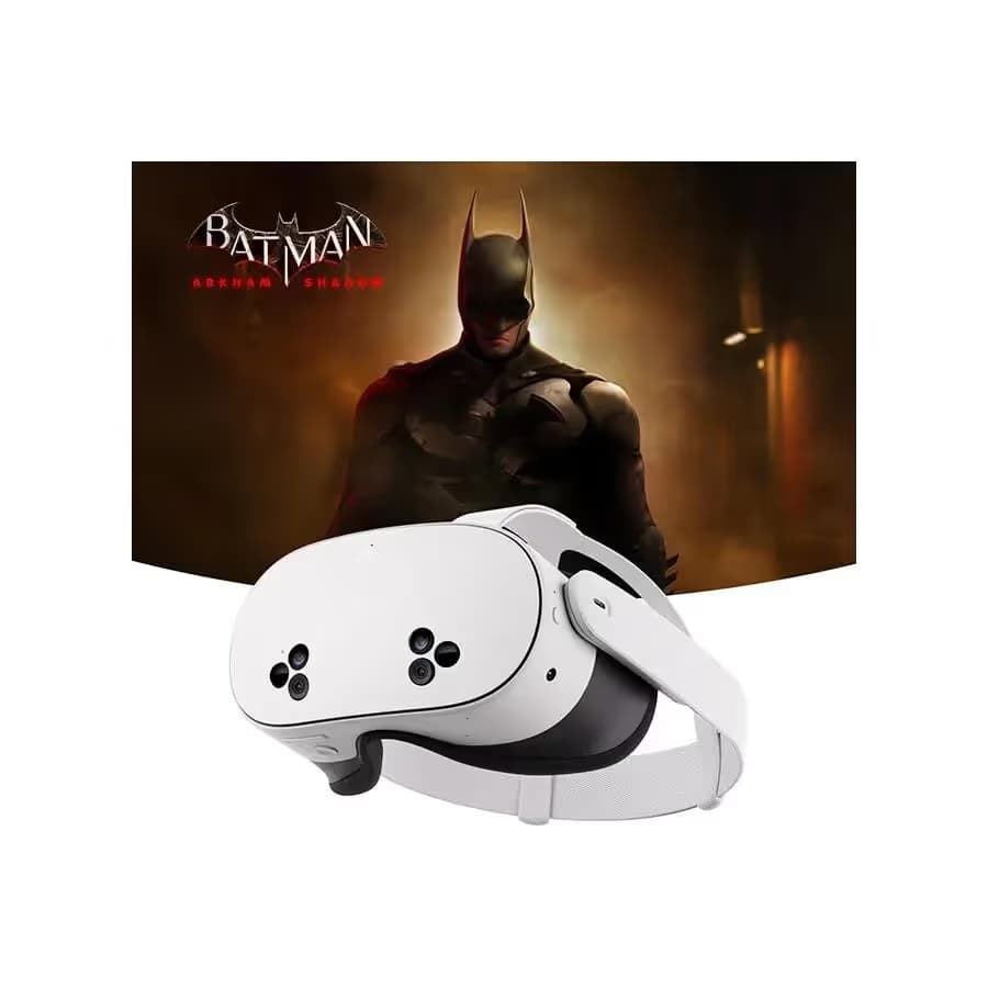 Casque VR/AR Meta Quest 3 - 512 Go, blanc + Batman Arkham Shadow 