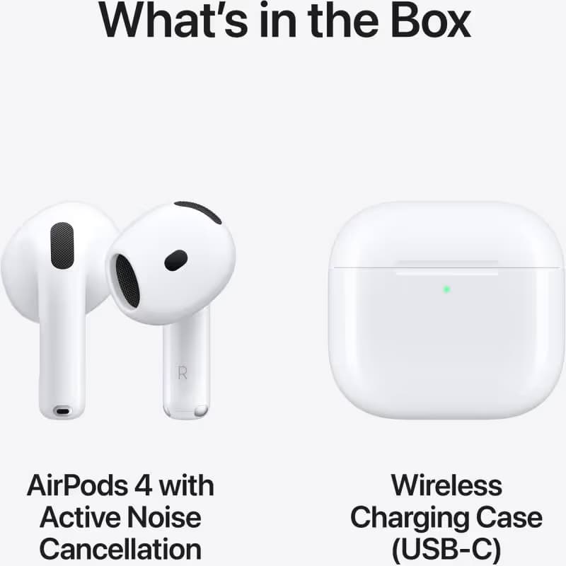 Apple - AirPods 4 ANC (MXP93ZM/A) - Blanc 7