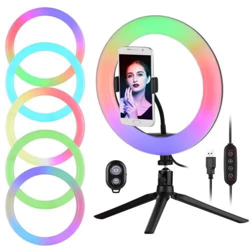 RGB LED Soft Ring light MJ36 5