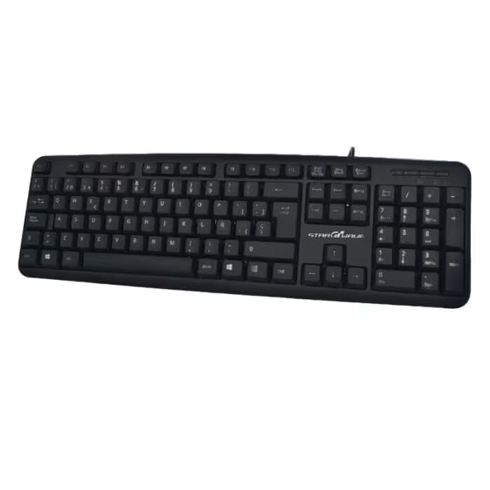 Clavier Filaire StarWave KB1014 AZERTY - Noir
