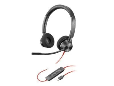 Micro Casque Poly Blackwire 3320M - Noir