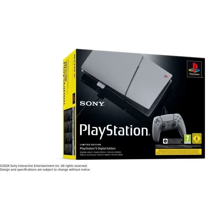 Console PlayStation 5 (modèle slim) - Version Numérique 30 ans - Édition Limitée 30ème anniversaire 5