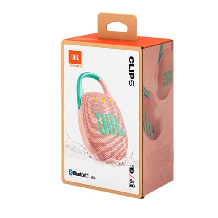 Haut Parleur Sans Fil JBL Clip 5 - Rose 7