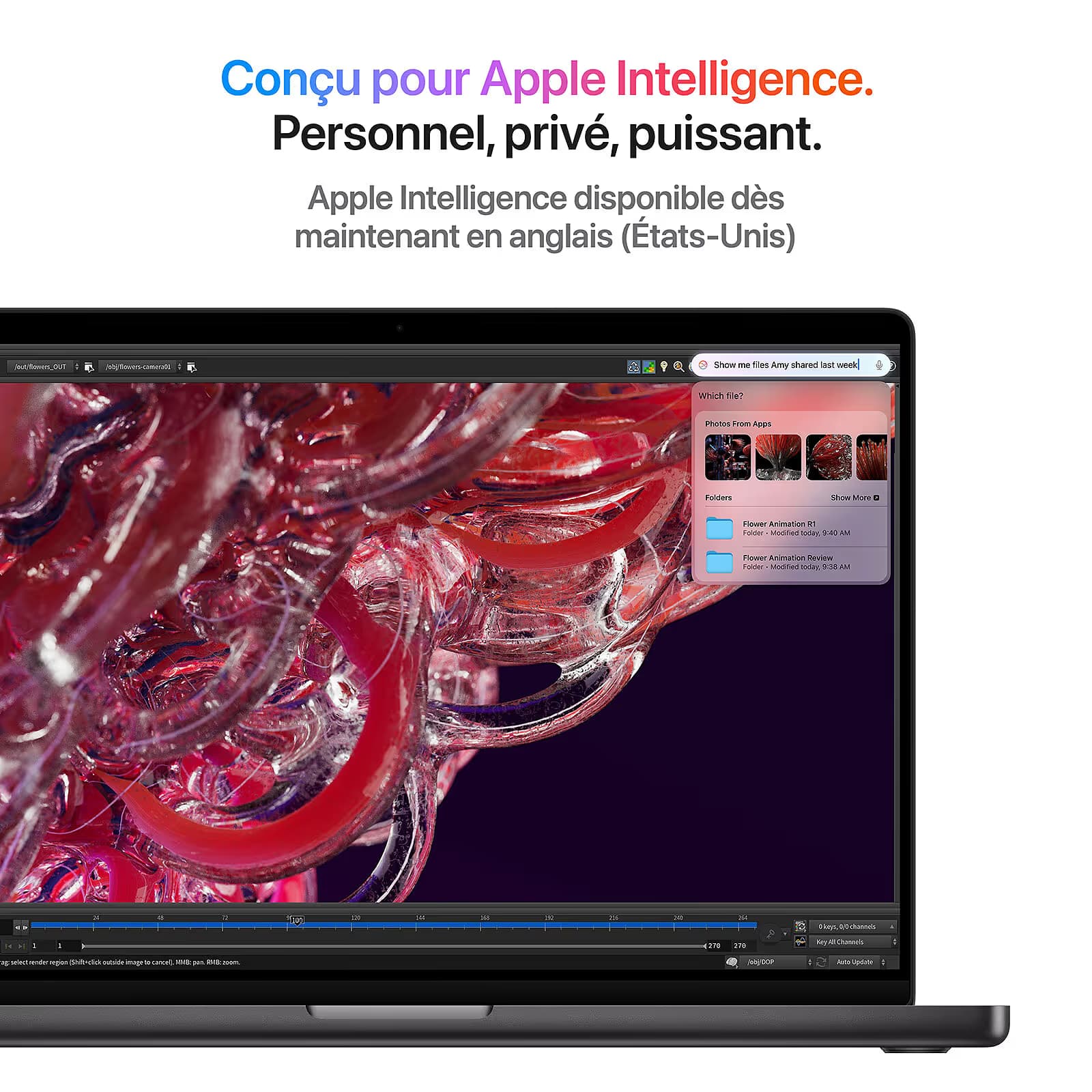 Apple - 14" MacBook Pro M4 24 Go 512Go CPU 12 cœurs GPU 16cœurs (MX2E3FN/A) - Silver  3
