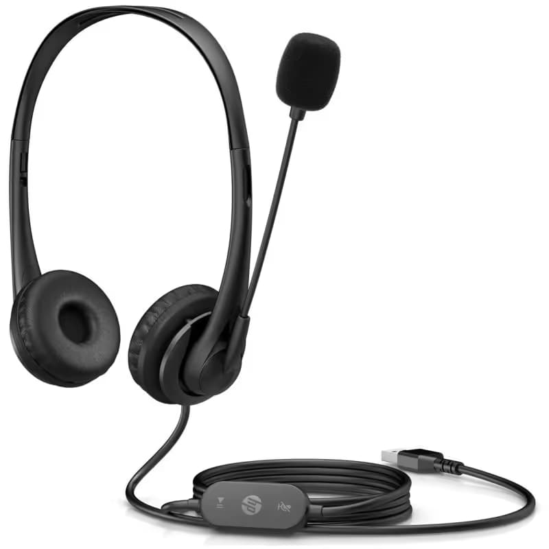 Micro Casque Stéréo HP USB G2 - Noir 5