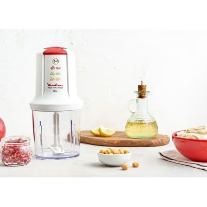 Mini Hachoir MOULINEX AT7151EG 500W - Blanc 2