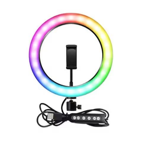 RGB LED Soft Ring light MJ36 3
