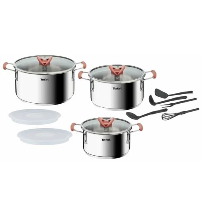Pack TEFAL De 13 Pièces - Inox