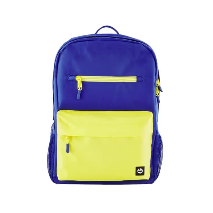 Sac à Dos HP Campus pour PC Portable 15.6" (7J596AA) - Bleu & Jaune