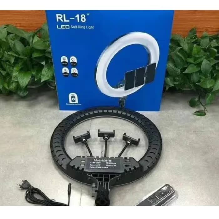 RING LIGHT PROFESSIONNEL RL-18 4
