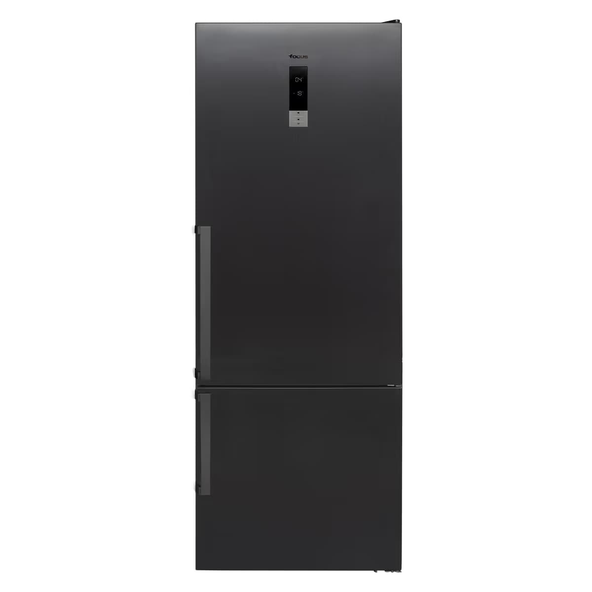 Réfrigérateur Combiné FOCUS SMART-4870 500L NoFrost - Dark Inox 