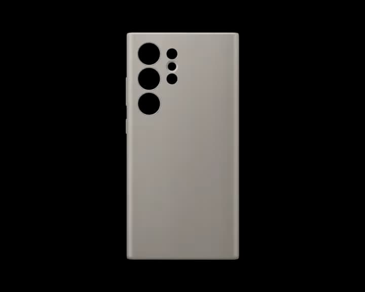 Galaxy S24 Ultra Vegan Leather Case - Taupe 3