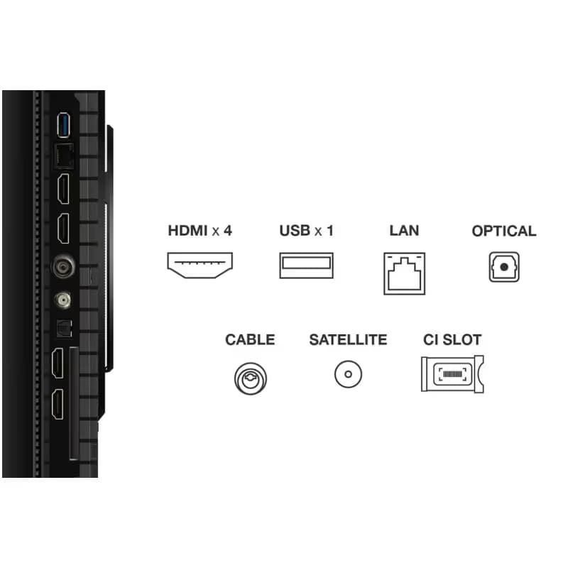 Tv TCL 75'' Smart P8K QLED UHD 4K 9