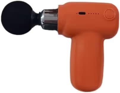 Pistolet de Massage Compact Tête Interchangeable 4en1 CY-007 - Orange