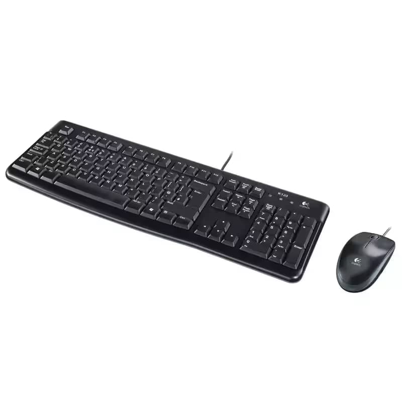 Ensemble LOGITECH Clavier et Souris MK120 USB - Noir 2