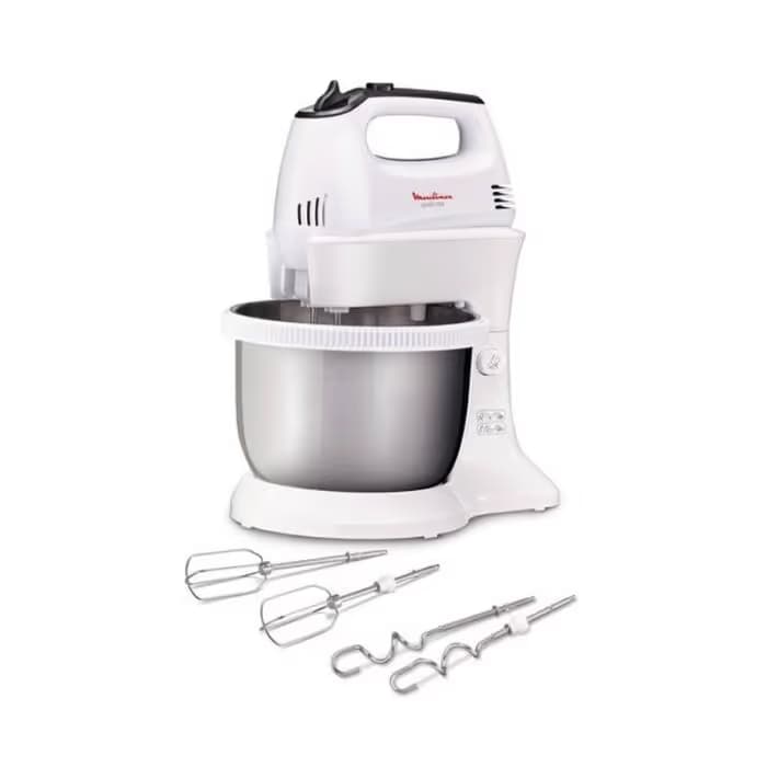  Batteur avec Bol Moulinex Quick Mix 300W - Gris&Inox  3