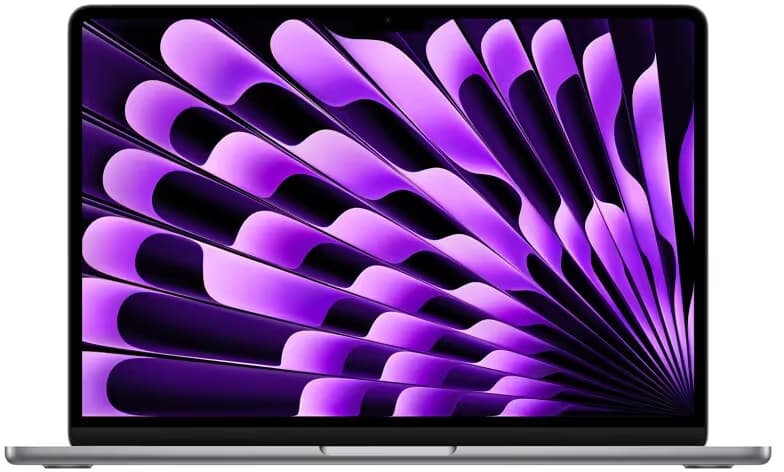 Apple - 13,6" MacBook Air M2 - RAM 16Go - Stockage 256Go - Gris Sidéral (MC7U4FN/A)