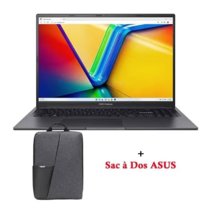 Pc Portable Gamer Asus K16 K3605VC i5 13Gén 8Go 512Go RTX 3050 Windows 11 - Noir